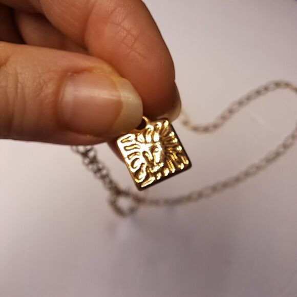 ANNE KLEIN CHAIN LINK GOLDTONE NECKLACE 41" LIGHTWEIGHT ADJUSTABLE LOBSTER CLASP - Picture 3 of 5